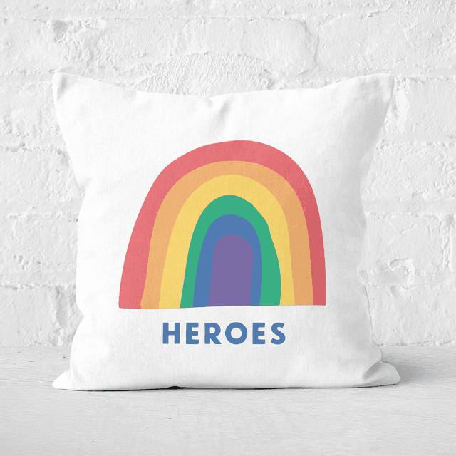 Heroes Square Cushion - 50x50cm - Soft Touch on Productcaster.