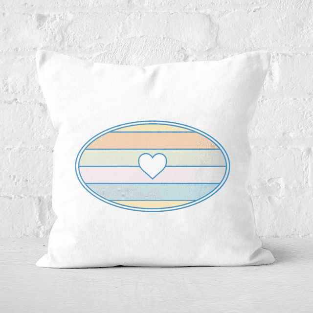 One Love Square Cushion - 50x50cm - Soft Touch on Productcaster.