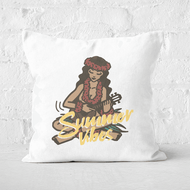 Summer Vibes Square Cushion - 60x60cm - Soft Touch on Productcaster.