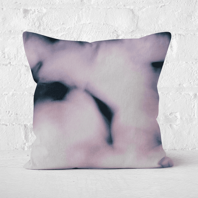 Bokeh Purple Tones Square Cushion - 50x50cm - Soft Touch on Productcaster.