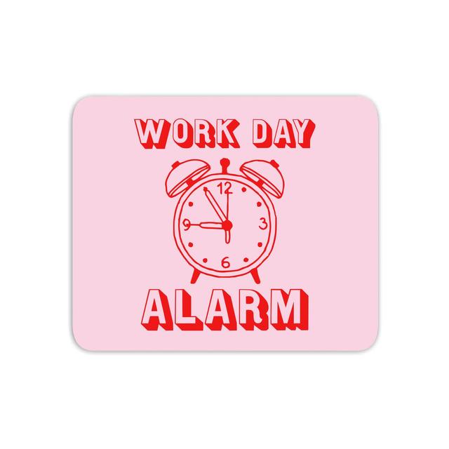 Work Day Alarm Mouse Mat on Productcaster.