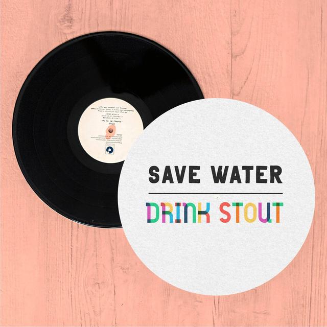 Save Water, Drink Stout Slip Mat Multi on Productcaster.