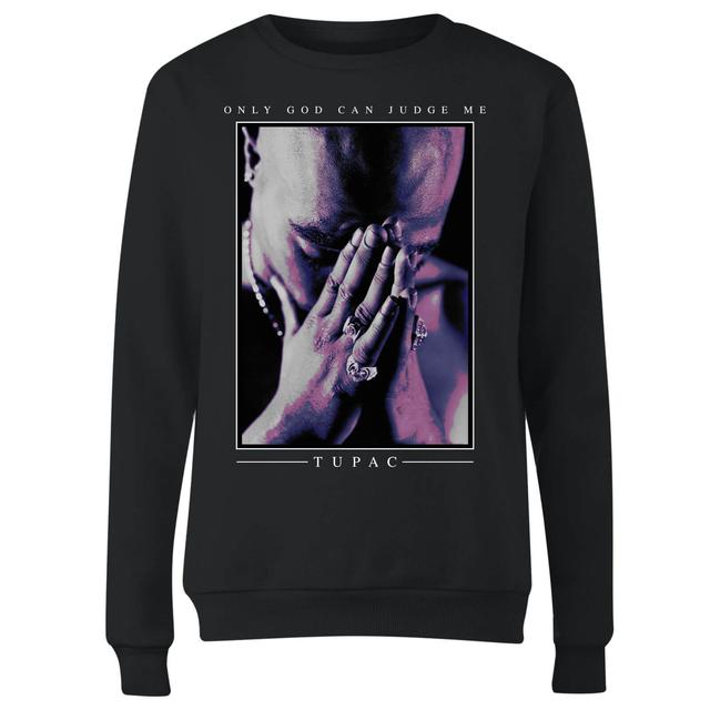 Sudadera Tupac Only God Can Judge Me - Mujer - Negro - S on Productcaster.