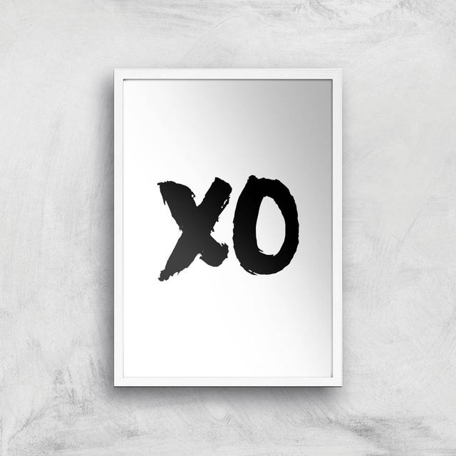 The Motivated Type XO Giclee Art Print - A2 - White Frame on Productcaster.