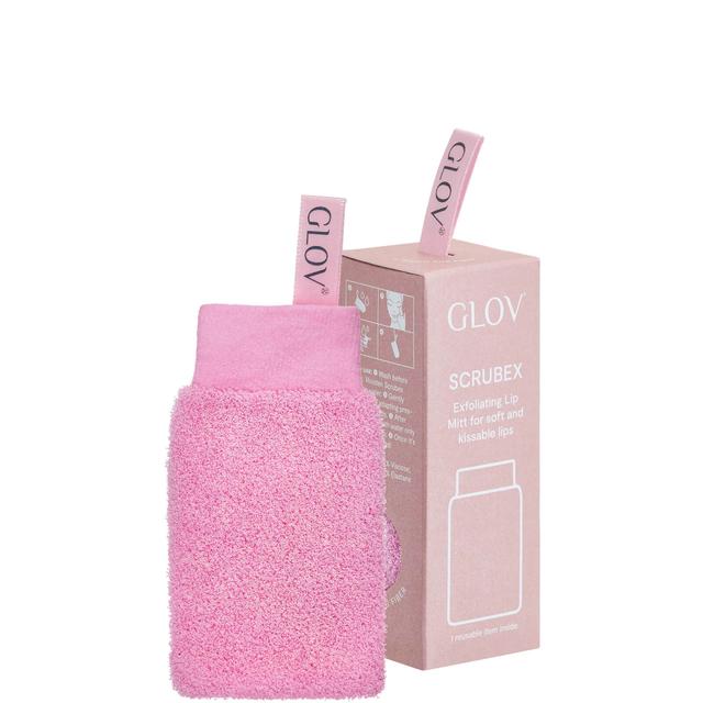 GLOV Scrubex Lip Scrub Mitt - Pink on Productcaster.