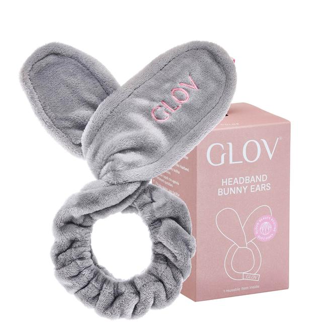 GLOV Bunny Ears Hair Protecting Headband and Hair Tie - Grey on Productcaster.