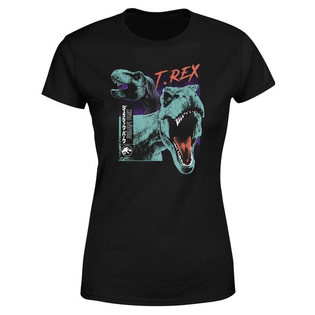 Jurassic Park T-REXES Women's T-Shirt - Black - L on Productcaster.