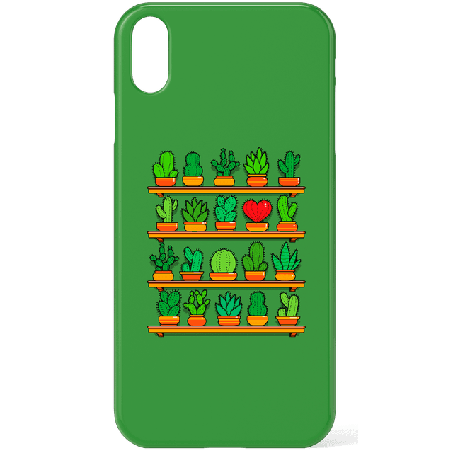 Love Yourself Cactus Heart Phone Case for iPhone and Android - Samsung S6 - Snap Case - Matte on Productcaster.