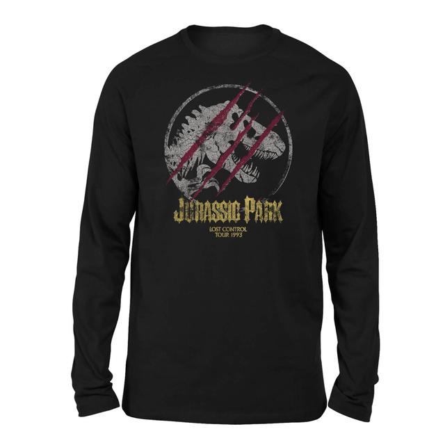 Camiseta manga larga Jurassic Park Lost Control - Unisex - Negro - M on Productcaster.