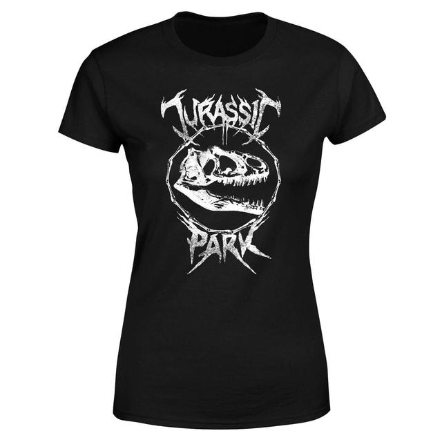 Jurassic Park T-Rex Bones Women's T-Shirt - Schwarz - L on Productcaster.