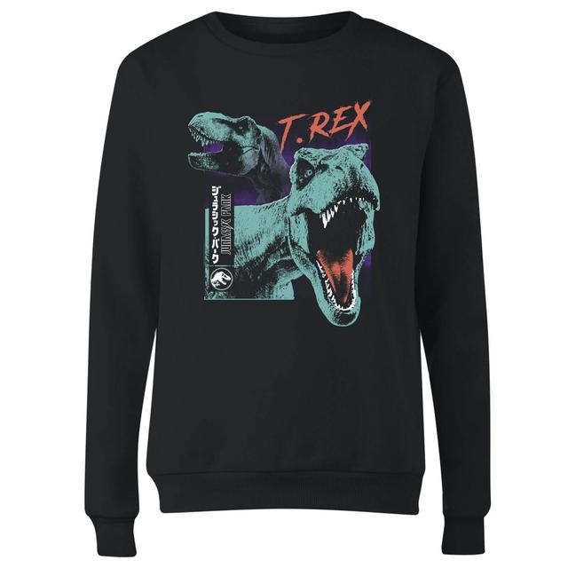 Jurassic Park T-REXES Women's Sweatshirt - Schwarz - M on Productcaster.