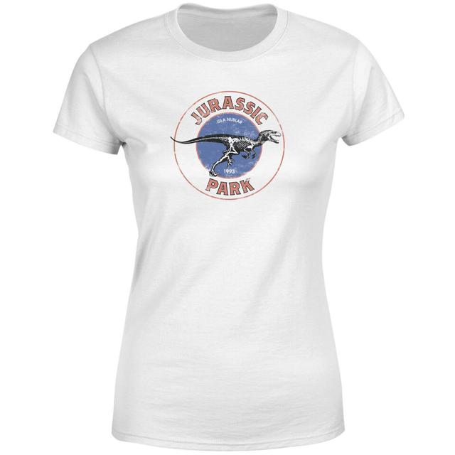 Camiseta Jurassic Park Jurassic Target - Mujer - Blanco - S on Productcaster.