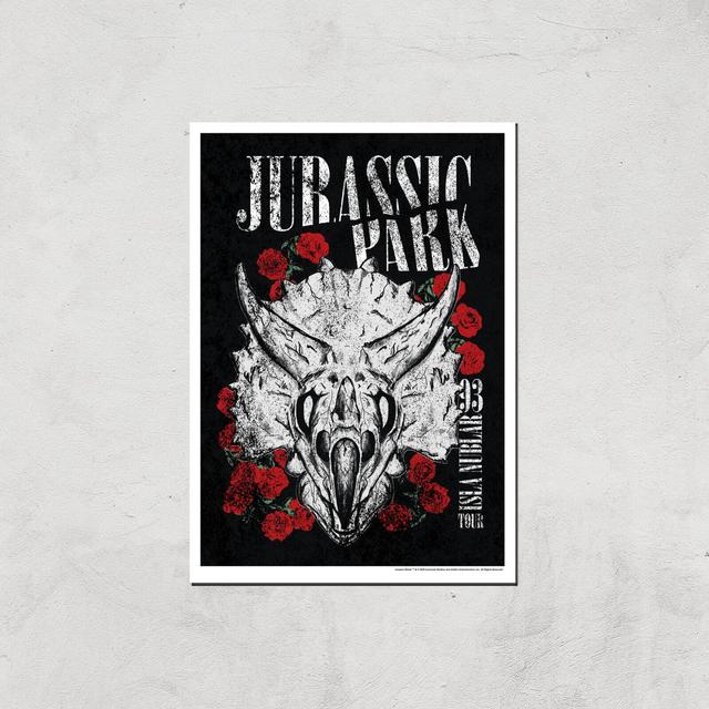 Póster Art Giclée Jurassic Park Isla Nublar 93 - A4 - Print Only on Productcaster.