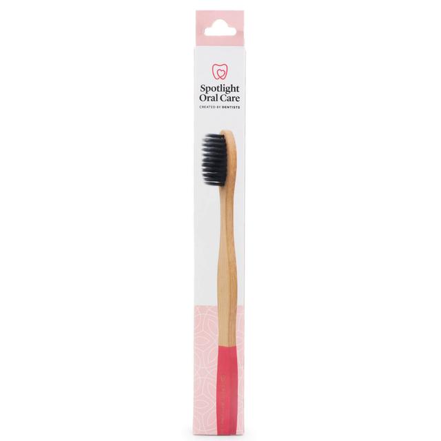 Spotlight Oral Care Bamboo Toothbrush - Red on Productcaster.