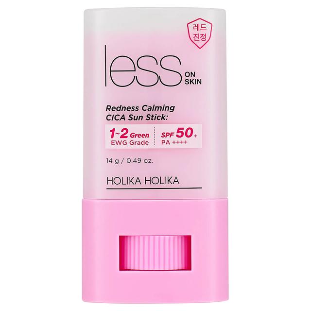 Holika Holika Less On Skin Redness Calming CICA Sun Stick SPF50+ 14g on Productcaster.