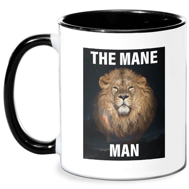 The Mane Man Mug - White/Black Schwarz on Productcaster.