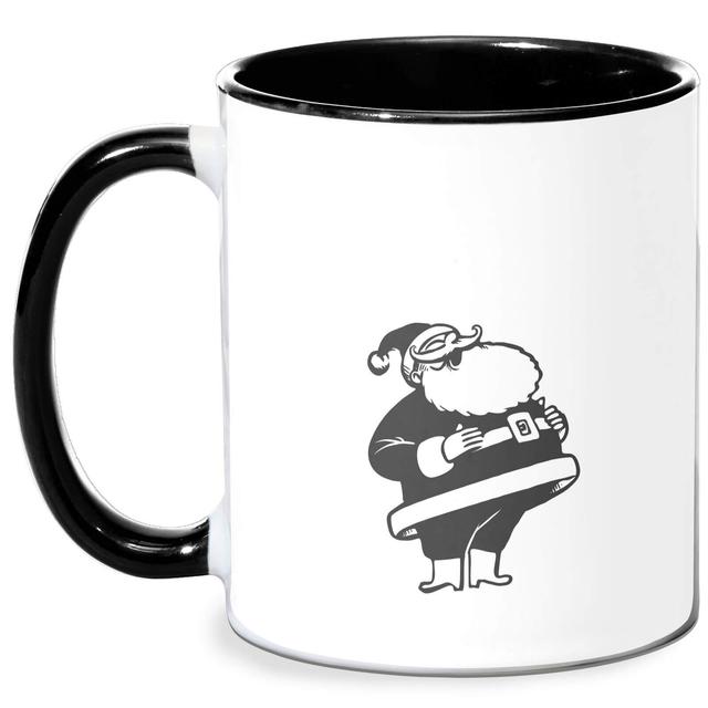 Lets Be Merry Mug - White/Black Schwarz on Productcaster.