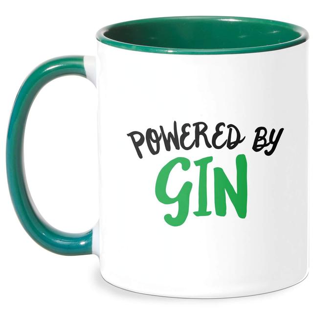 Powered By Gin Mug - White/Green Grün on Productcaster.