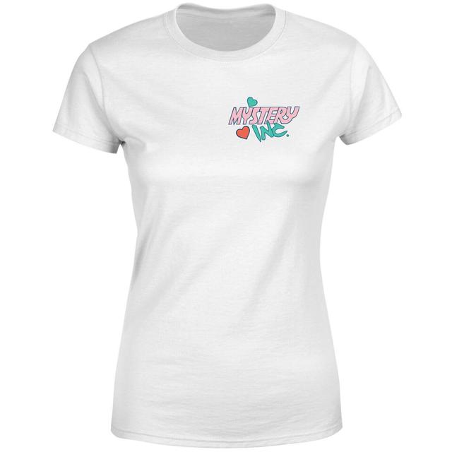 Camiseta con bolsillo para mujer de Mystery Inc - Blanco - S - Blanco on Productcaster.