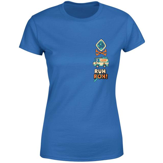 Ruh-Roh! Women's T-Shirt - Royal Blue - M on Productcaster.