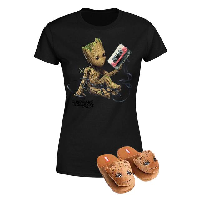 Pack Groot Guardianes de la Galaxia: Camiseta + Pantuflas - Pantuflas L-XL - Men's - 3XL on Productcaster.