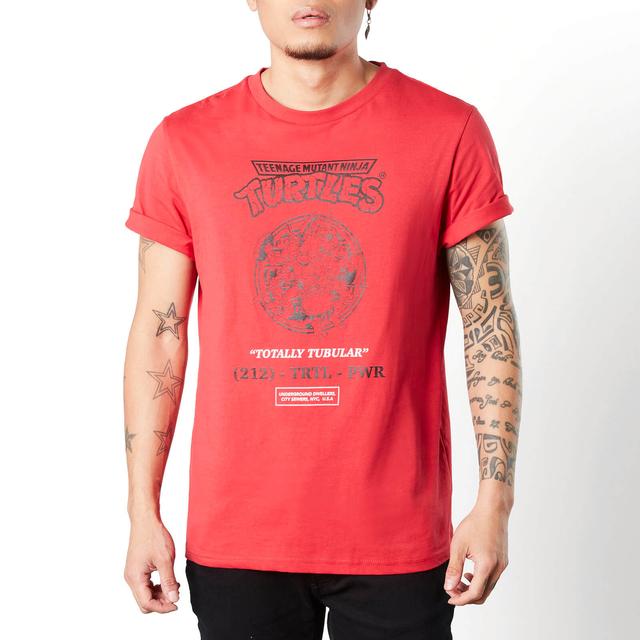 T-Shirt Tartarughe Ninja Totally Tubular - Rosso - Unisex - XL - Rosso on Productcaster.