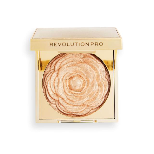 Revolution Pro Lustre Highlighter 9g (Various Shades) - Golden Rose on Productcaster.