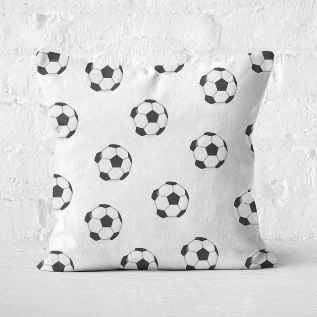 Football Square Cushion - 60x60cm - Soft Touch on Productcaster.