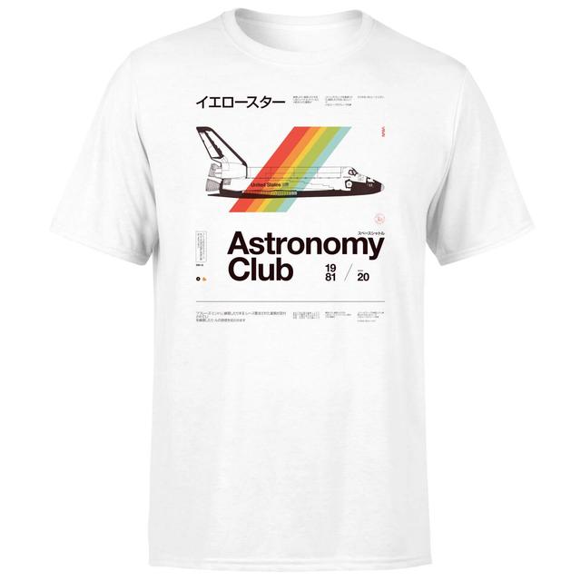 Astronomy Club Men's T-Shirt - White - S - Weiß on Productcaster.