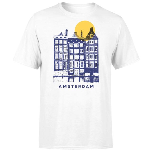 Amsterdam Men's T-Shirt - White - L - Weiß on Productcaster.