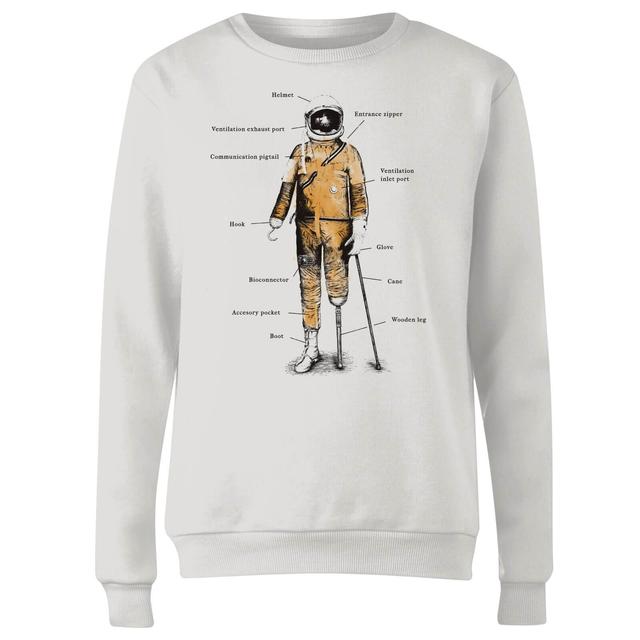 Astronaut Women's Sweatshirt - White - M - White on Productcaster.