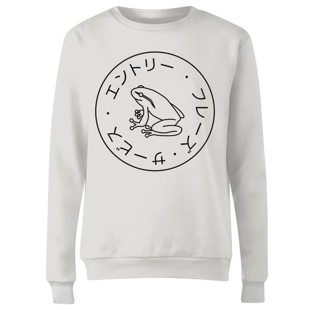 Frog Society Women's Sweatshirt - White - L - Weiß on Productcaster.