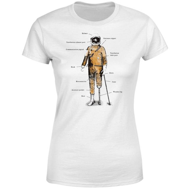 Astronaut Women's T-Shirt - White - L - Weiß on Productcaster.