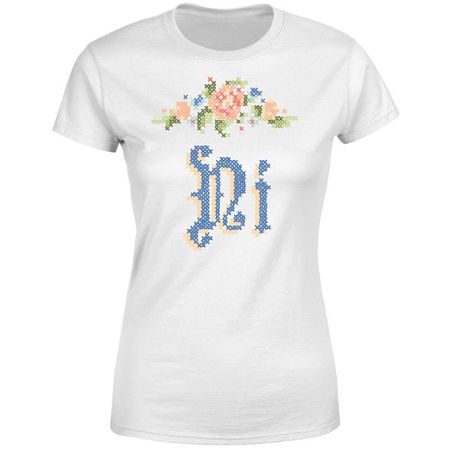 Hi Women's T-Shirt - White - XL on Productcaster.