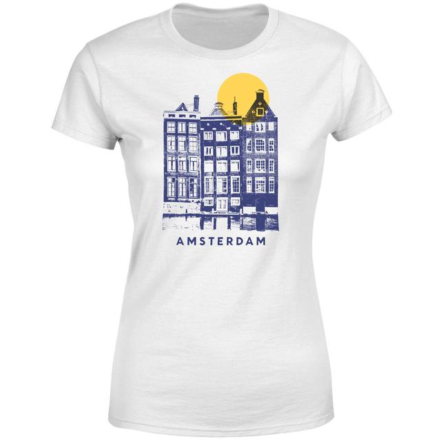 Amsterdam Women's T-Shirt - White - M - Weiß on Productcaster.