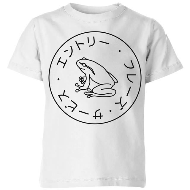 Frog Society Kids' T-Shirt - White - 7-8 Jahre - Weiß on Productcaster.