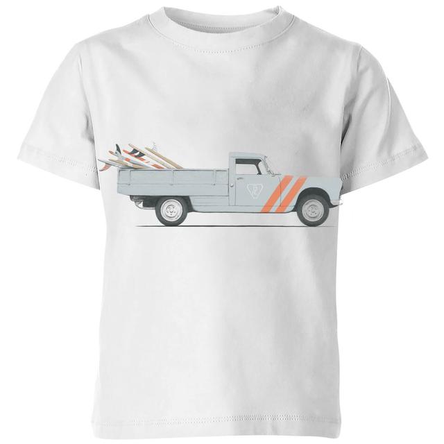 Pick Up Kids' T-Shirt - White - 7-8 Jahre - Weiß on Productcaster.