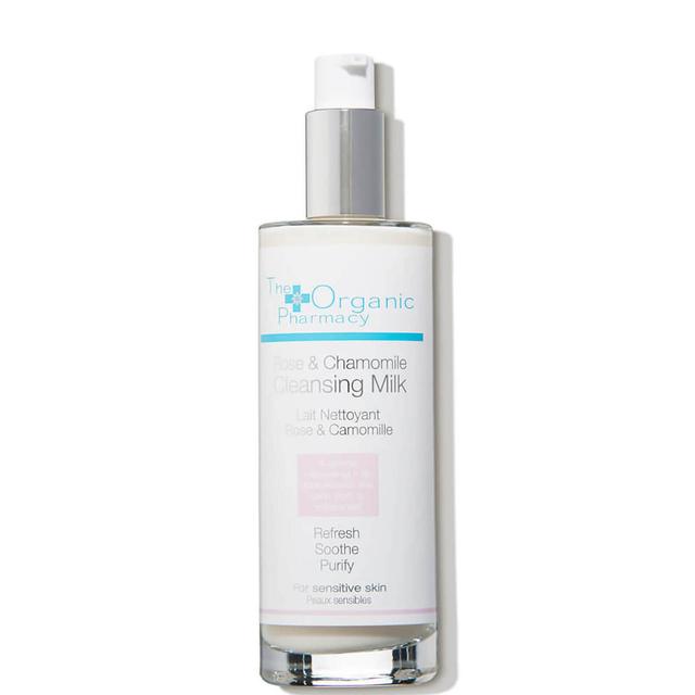 The Organic Pharmacy Rose and Chamomile Cleansing Milk 100ml on Productcaster.