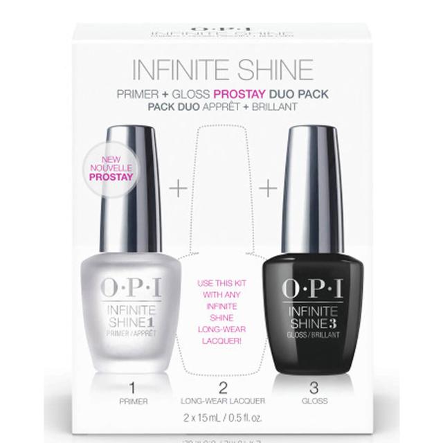 OPI Nail Base and Top Coat Duo Pack Infinite Shine Long-wear System 1st and 3rd Step 2 x 15ml on Productcaster.