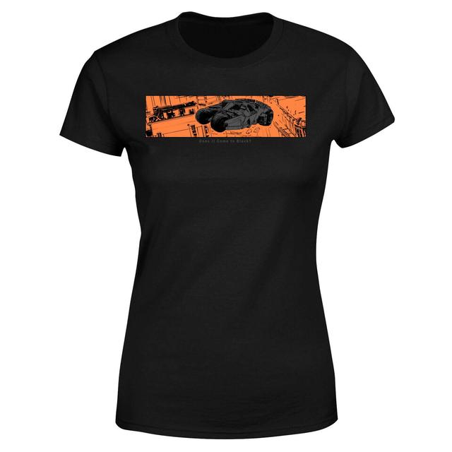 Batman Begins Does It Come In Black? Women's T-Shirt - Black - XXL - Black on Productcaster.