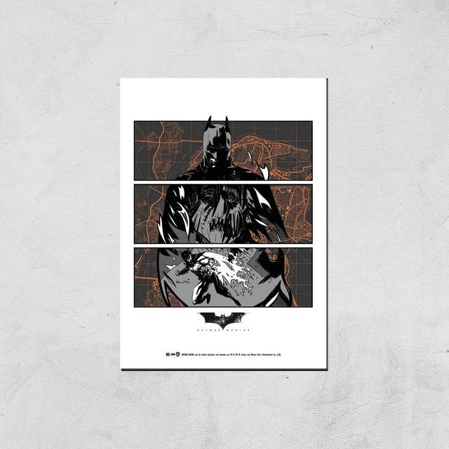 Batman Begins Poster Giclee Art Print - A3 - Endast utskrift on Productcaster.