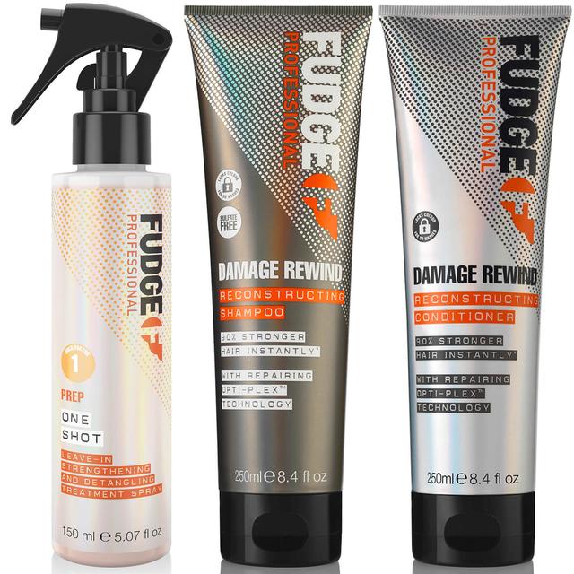 Fudge Professional Damage Rewind Shampoo, Conditioner and One Shot Bundle on Productcaster.