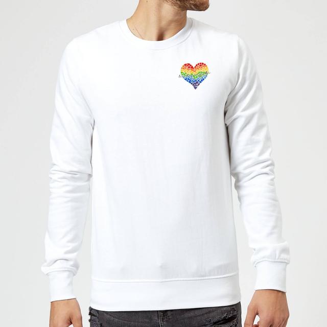 Miss Greedy Love Has No Gender Sweatshirt - White - XL - Weiß on Productcaster.