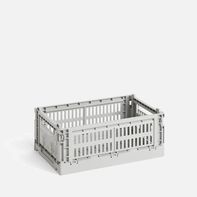 HAY Colour Crate - Light Grey - S on Productcaster.