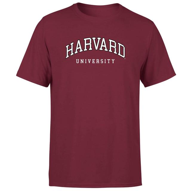 Harvard Burgundy Tee Men's T-Shirt - Burgundy - XXL on Productcaster.