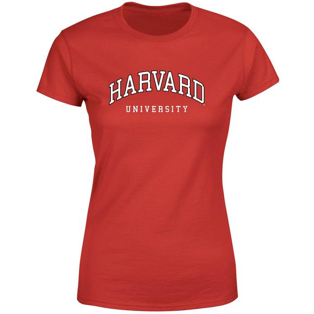 Harvard Red Tee Women's T-Shirt - Red - XS on Productcaster.