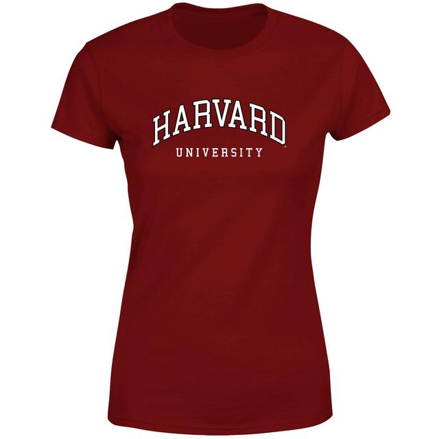 Harvard Burgundy Tee Women's T-Shirt - Burgundy - XL on Productcaster.