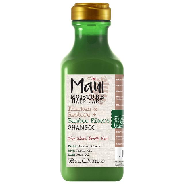 Maui Moisture Thicken and Restore+ Bamboo Fibres Shampoo 385ml on Productcaster.