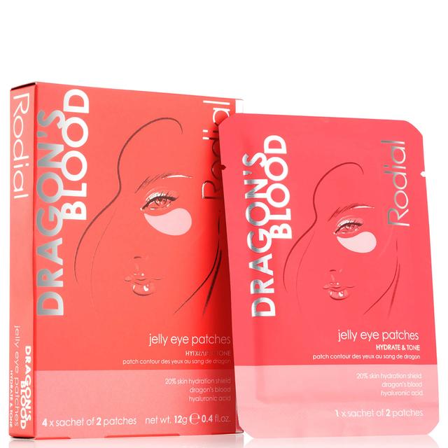 Rodial Dragon's Blood Jelly Eye Patches (Pack of 4) on Productcaster.