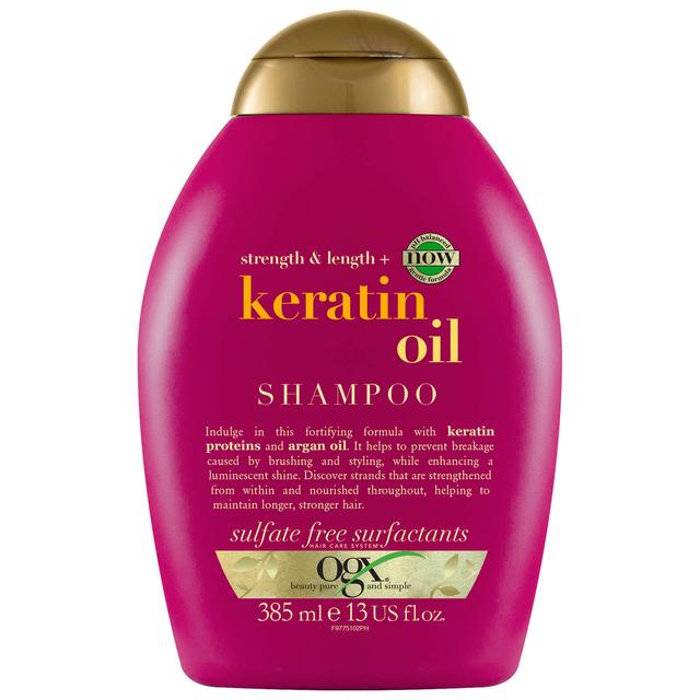 OGX Anti-Breakage+ Keratin Oil Shampoo 385ml on Productcaster.